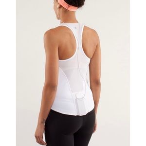 Lululemon Cardio Kick Tank White